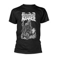 Noir - Front - Hooded Menace - T-shirt REANIMATED BY DEATH - Adulte