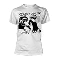 Blanc - Front - Sonic Youth - T-shirt GOO ALBUM COVER - Adulte
