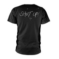 Noir - Back - Hole - T-shirt SHUT UP - Adulte