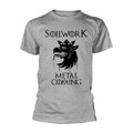 Gris - Front - Soilwork - T-shirt METAL IS COMING - Adulte