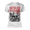 Blanc - Front - Battalion of Saints - T-shirt SECOND COMING - Adulte