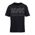 Noir - Front - AC-DC - T-shirt BACK IN BLACK - Adulte