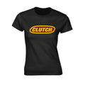 Noir - Front - Clutch - T-shirt CLASSIC - Femme