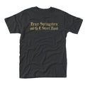 Noir - Front - Bruce Springsteen & The E Street Band - T-shirt MOTORCYCLE - Adulte