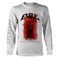 Blanc - Front - Evile - T-shirt HELL UNLEASHED - Adulte