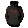 Noir - Front - Cannibal Corpse - Sweat à capuche TOMB OF THE MUTILATED - Adulte
