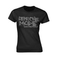 Noir - Front - Depeche Mode - T-shirt PEOPLE ARE PEOPLE - Femme