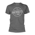 Gris - Front - NFL - T-shirt NEW ENGLAND PATRIOTS - Adulte