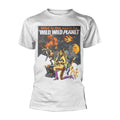 Blanc - Front - Wild Wild Planet - T-shirt - Adulte