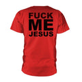 Rouge - Back - Marduk - T-shirt FUCK ME JESUS - Adulte