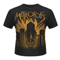 Noir - Front - Metropolis - T-shirt - Adulte