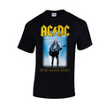 Noir - Bleu - Jaune - Front - AC-DC - T-shirt WHO MADE WHO - Adulte