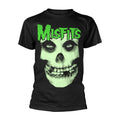 Noir - Front - Misfits - T-shirt GLOW JUREK SKULL - Adulte