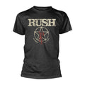 Noir - Front - Rush - T-shirt AMERICAN TOUR - Adulte