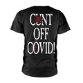 Noir - Back - Cradle Of Filth - T-shirt C**T OFF COVID - Adulte