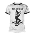 Blanc - Front - Madness - T-shirt DANCING WALT - Adulte