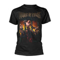 Noir - Front - Cradle Of Filth - T-shirt CRAWLING KING CHAOS - Adulte