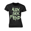 Noir - Front - Alien Sex Fiend - T-shirt - Femme