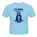 Bleu - Front - Frank Zappa - T-shirt FOR PRESIDENT - Adulte