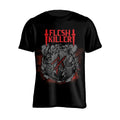 Noir - Rouge - Front - Flesh Killer - T-shirt - Adulte