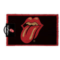 Rouge - Bordeaux - Marron clair - Front - The Rolling Stones - Paillasson