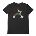 Noir - Front - Spacey Gracey - T-shirt SPACE SKATER BOY - Adulte