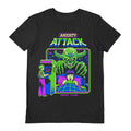 Noir - Front - Steven Rhodes - T-shirt ANXIETY ATTACK - Adulte