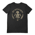 Noir - Front - Hunger Games - T-shirt DISTRICT - Adulte