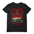 Noir - Front - Steven Rhodes - T-shirt CATANIC PANIC - Adulte