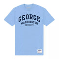 Bleu clair - Front - George Washington University - T-shirt - Adulte