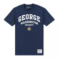 Bleu marine - Front - George Washington University - T-shirt - Adulte