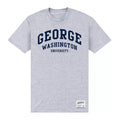 Gris chiné - Front - George Washington University - T-shirt - Adulte
