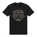 Noir - Front - Yellowstone - T-shirt DUTTON RANCH - Adulte