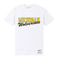 Blanc - Front - Michigan Wolverines - T-shirt - Adulte