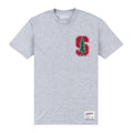 Gris - Front - Stanford University - T-shirt S - Adulte