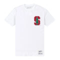 Blanc - Front - Stanford University - T-shirt S - Adulte