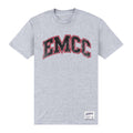 Gris chiné - Front - East Mississippi - T-shirt EMCC - Adulte