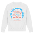 Blanc - Back - TORC - Sweat OPEN YOUR MIND - Adulte