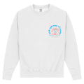 Blanc - Front - TORC - Sweat OPEN YOUR MIND - Adulte