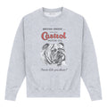 Gris chiné - Front - Castrol - Sweat BRITISH OWNED - Adulte