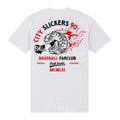 Blanc - Back - Park Fields - T-shirt CITY SLICKERS - Adulte