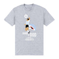 Gris chiné - Front - Subbuteo - T-shirt HAND OF GOD - Adulte