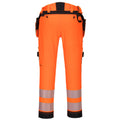 Orange - Noir - Back - Portwest - Pantalon de chemin de fer DX4 - Homme