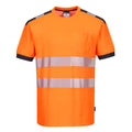 Orange - Gris - Front - Portwest - T-Shirt de sécurité - Homme