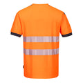 Orange - Gris - Back - Portwest - T-Shirt de sécurité - Homme