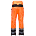 Orange - Noir - Back - Portwest - Pantalon de pluie PW3 EXTREME - Homme