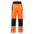 Orange - Noir - Front - Portwest - Pantalon de pluie PW3 EXTREME - Homme