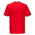 Rouge - Noir - Back - Portwest - T-shirt - Homme