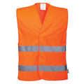 Orange - Front - Portwest - Gilet haute visibilité C494 - Homme