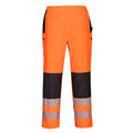 Orange - Noir - Front - Portwest - Pantalon de pluie PW3 - Femme